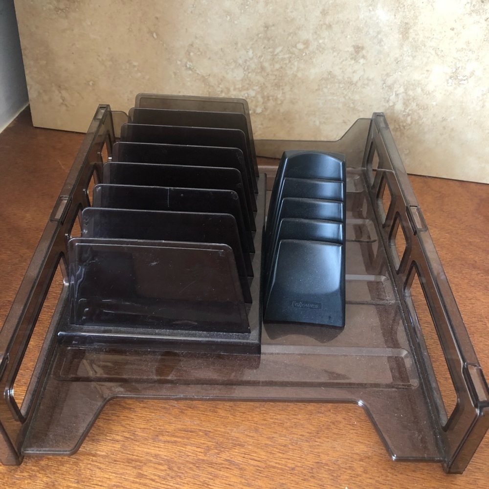 3pc Desk filing/organizing set